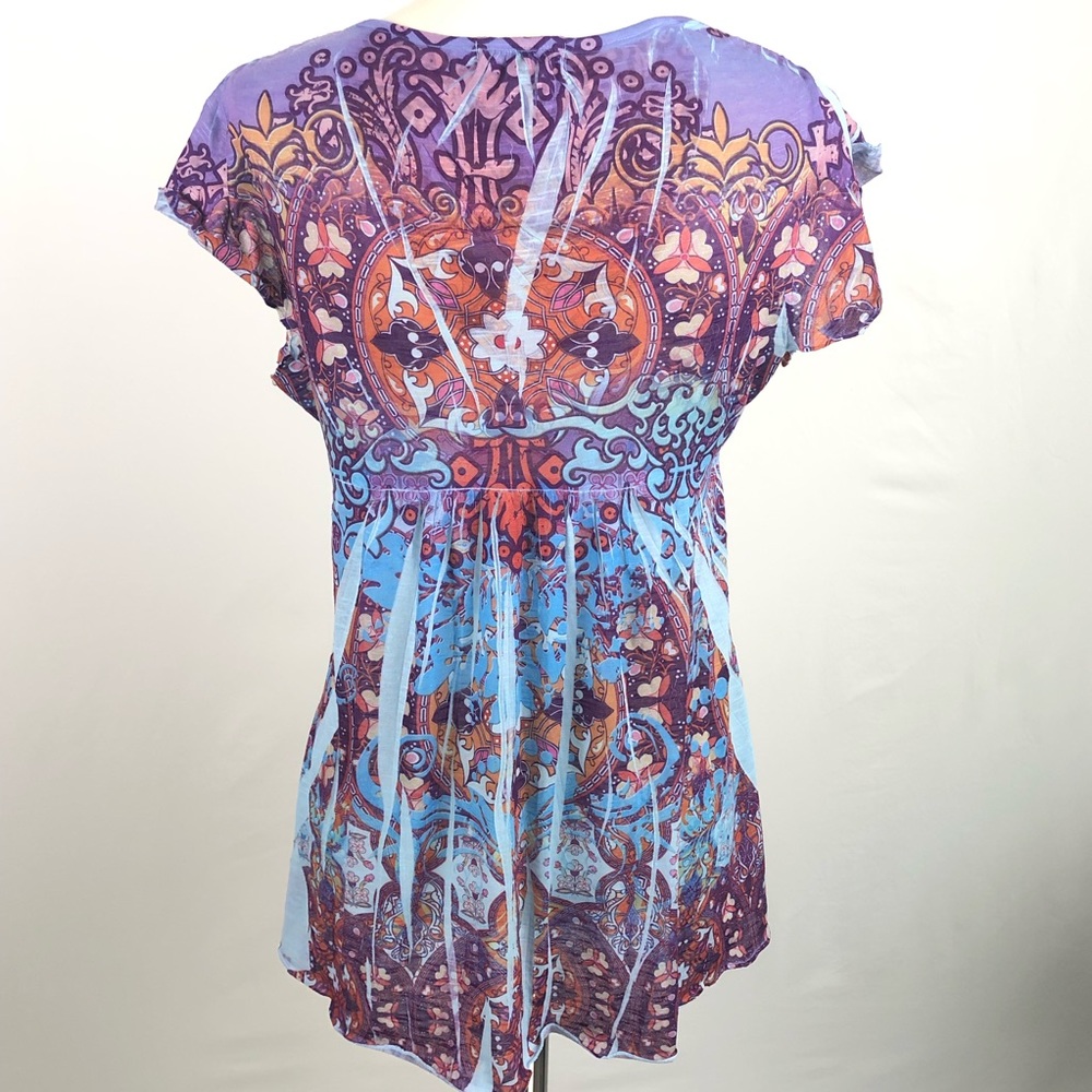 Unity World Wear L Top Sublimation Flutter Sleeve - Picture 4 of 8